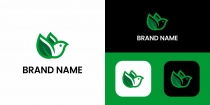 Bird Eco Logo Design Template Screenshot 1