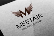 Letter M - Meetair Logo Screenshot 1