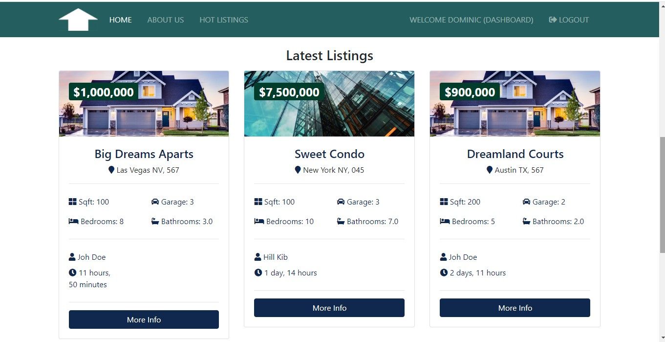 List And Enquire – Real Estate Listings Python by Django | Codester