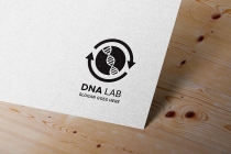 DNA Lab Logo Screenshot 6