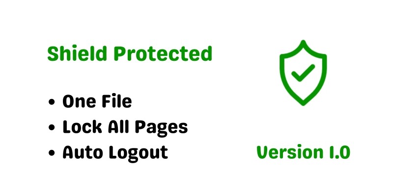 Shield Protected - PHP Script