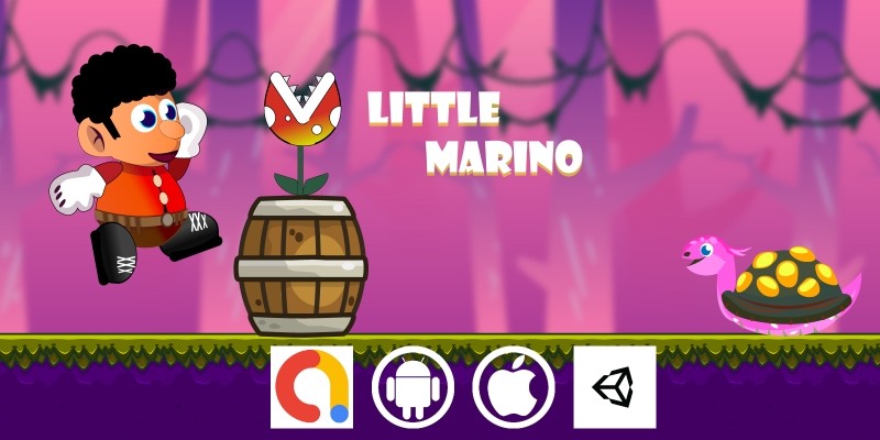 Little Marino Unity Platformer Game With Admob
