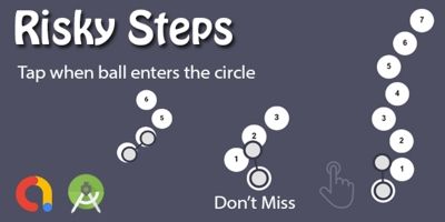 Risky Step - Circle Path Game Android