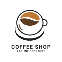 Coffee Shop Logo Template