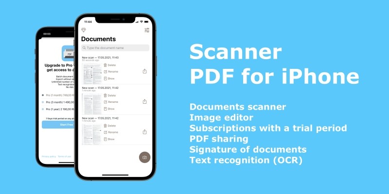 Doc Scanner App Source Code iOS