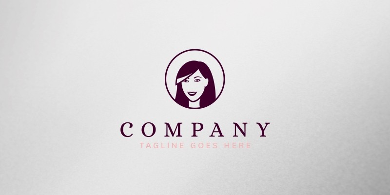 Woman Logo Template