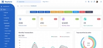 Neptune - .NET 5.0 Admin Dashboard Templates Screenshot 10