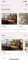 Coworking - Space Booking Flutter UI Kits GetX Screenshot 2