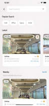 Coworking - Space Booking Flutter UI Kits GetX Screenshot 9