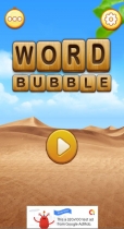 Word Bubble Puzzle Game Unity 3D Screenshot 1