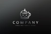 Devil Cafe Logo Template Screenshot 1