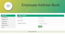 Employee Address Book PHP Script Screenshot 6