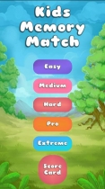 Kids Memory Match - Unity Source Code Screenshot 1