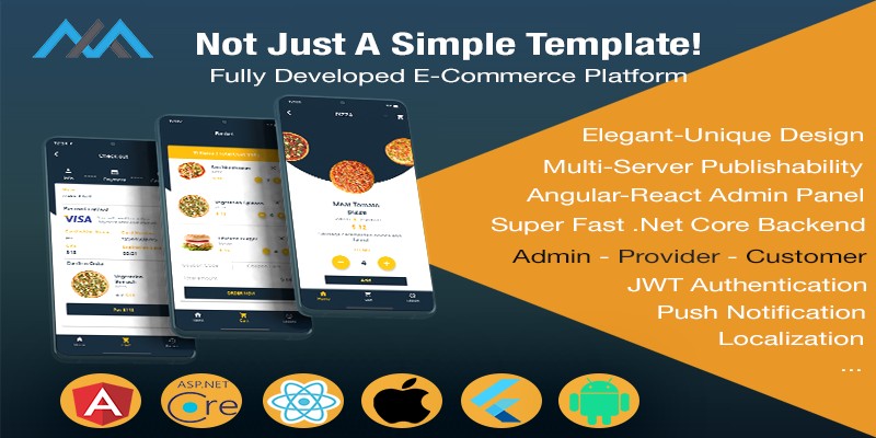 Fully Developed E-Commerce Platform - Flutter