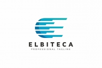 E Letter Digital Logo Screenshot 1