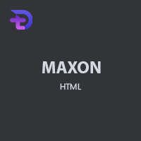 Maxon - Landing Page Template