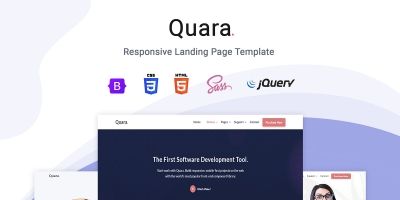 Quara - Bootstrap 5 Landing page Template