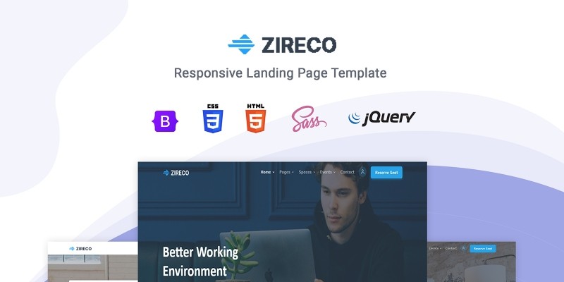 Zireco - Bootstrap 5 Landing Page Template