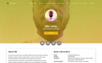 Opened CV - Advanced Social Profile CV And Resume Screenshot 12