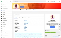Opened CV - Advanced Social Profile CV And Resume Screenshot 35