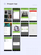Heier - Material UI Kit For Android Studio Screenshot 9