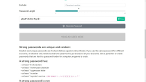 Secure Password Generator PHP Script Screenshot 3