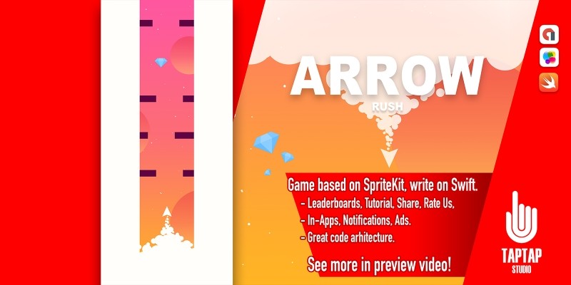 Arrow Rush - iOS App Source Code