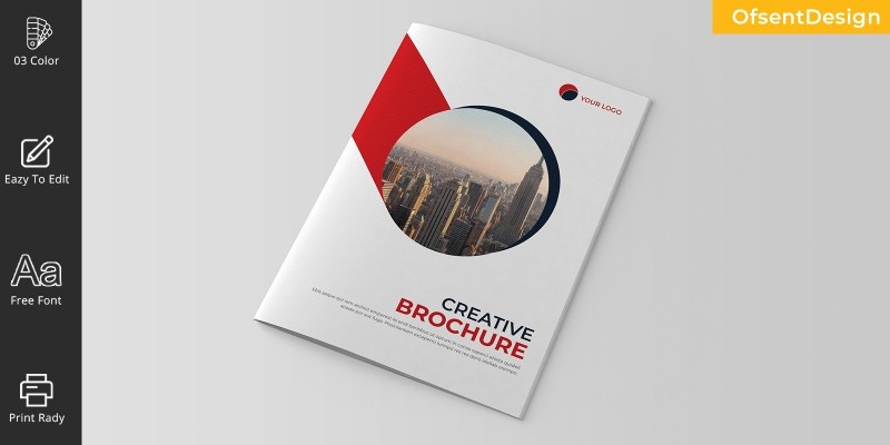 Bi-Fold Company Brochure Design