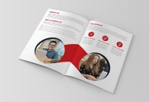 Bi-Fold Company Brochure Design Screenshot 2