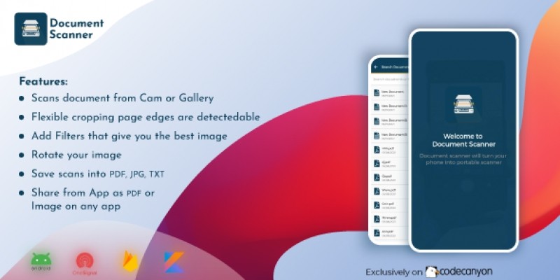 Document Scanner App - Android App Source Code