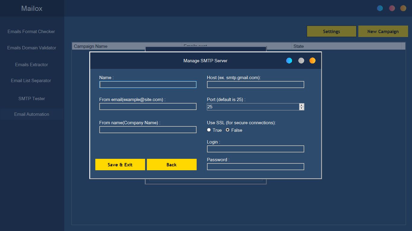 Mailox - All-in-one eMail Tools C# by Mohammedbelkharraf | Codester