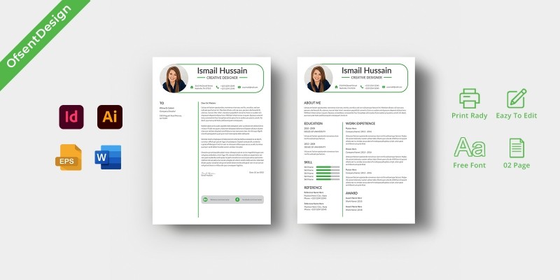 CV Resume Design Template