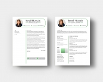 CV Resume Design Template Screenshot 1