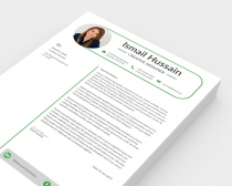 CV Resume Design Template Screenshot 3