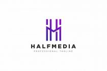 H Letter Media Logo Screenshot 1