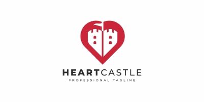 Heart Castle Logo