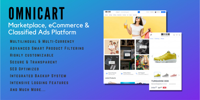 OmniCart - Marketplace And Classifieds Platform