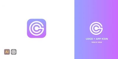 Lock Logo App Icon Design