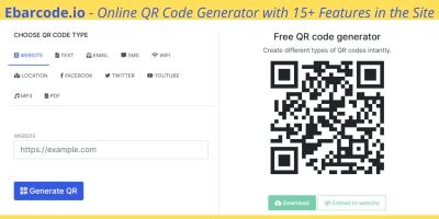 QR Code Generator Script