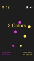 2 Colors - 2D Game Template For Unity 3D Screenshot 1