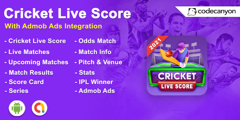 Cricket Live Score  - Android App Source Code
