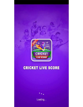 Cricket Live Score  - Android App Source Code Screenshot 1