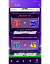 Cricket Live Score  - Android App Source Code Screenshot 3