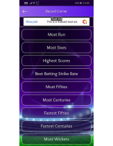 Cricket Live Score  - Android App Source Code Screenshot 4