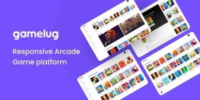 Gamelug - HTML5 Arcade Games Platform 