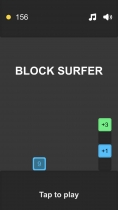 Block Surfer - 2D Game Template for Unity Screenshot 1