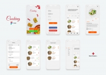 Food Delivery Mobile App UI Kit Screenshot 2
