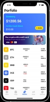 Cryptocurrency App  Flutter UI Kit Screenshot 1