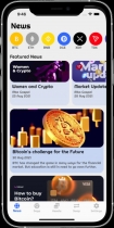 Cryptocurrency App  Flutter UI Kit Screenshot 5