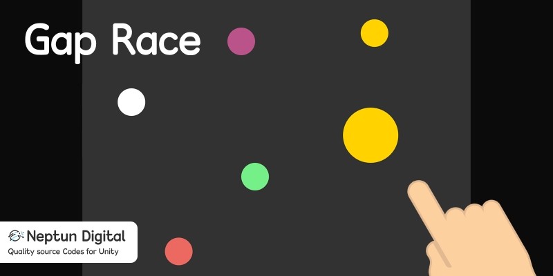 Gap Race - 2D Arcade Game Template for Unity